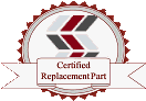 100% certified genuine compatible parts.