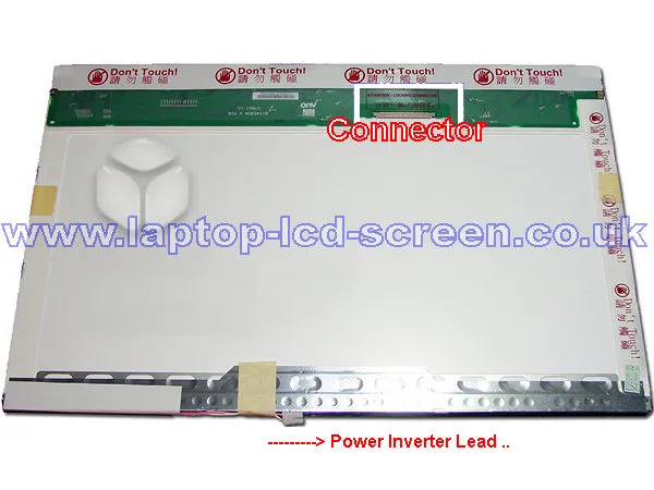 Acer Aspire 5520g 301g16mi Replacement Screen Rear-view