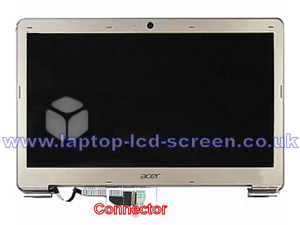Acer Aspire S3 391 6448 Replacement Screen Rear-view