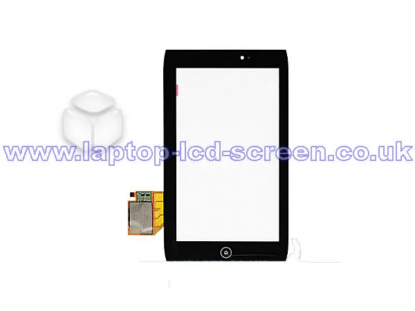 Acer Iconia Tab A100 07u08u Digitizer BLACK Rear-view