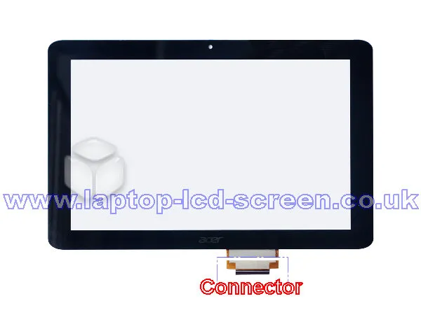 Acer Iconia Tab A200 10g32u Tablet Screen Digitizer BLACK Rear-view