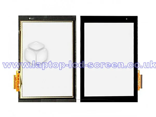 Acer Iconia Tab A500 10s08u Digitizer Only BLACK Rear-view