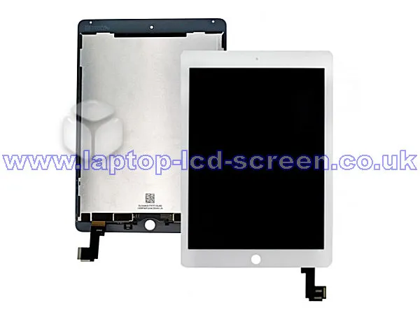 Apple Ipad Air 2 Screen And Digitizer Assembly WHITE Rear-view