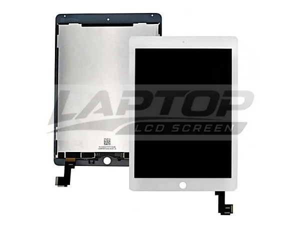 Apple Ipad Air 2 Mh2v2lla Tablet Screen And Digitizer Assembly WHITE Rear-view