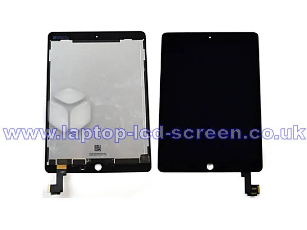 Apple Ipad Air 2 Mh2v2lla Tablet Screen And Digitizer Assembly BLACK Rear-view