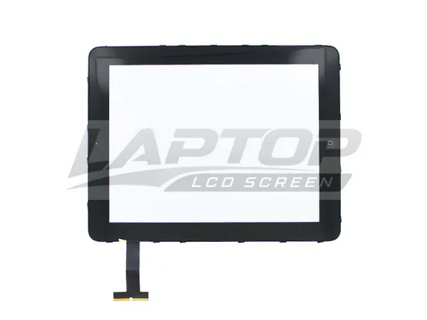 Apple Ipad1 Digitizer Only Black  Rear-view