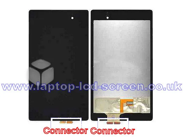 Asus Google Nexus 7 Generation 2 Tablet Screen Rear-view