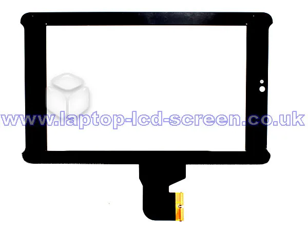 Asus Memopad Me172 Digitizer Only BLACK Rear-view