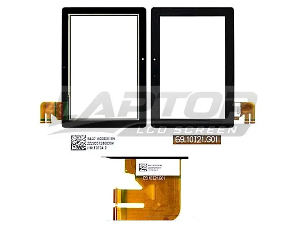 Asus Transformer Pad Tf300t 1e012a Digitizer Only BLACK Rear-view
