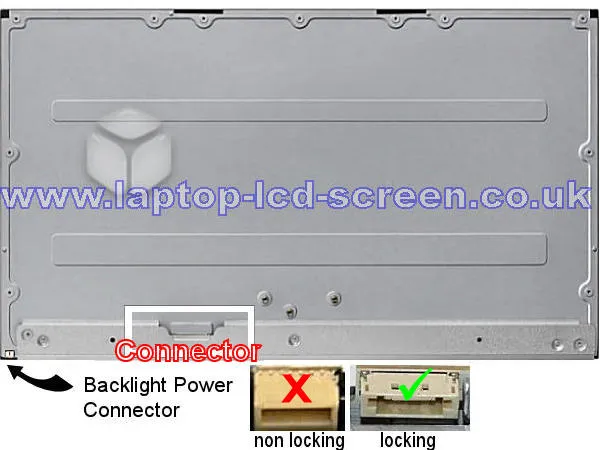 Asus Va27dq Monitor Lcd Replacement Rear-view