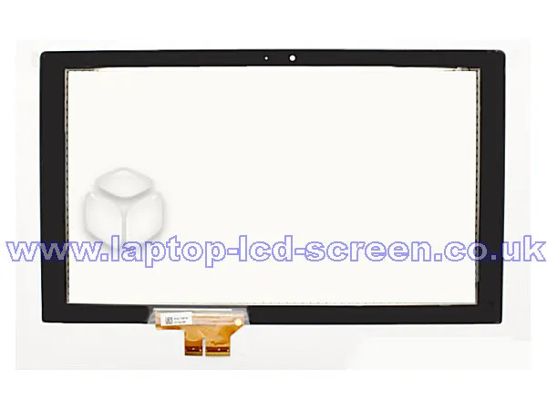 Asus Vivobook Q200 Digitizer Only BLACK Rear-view