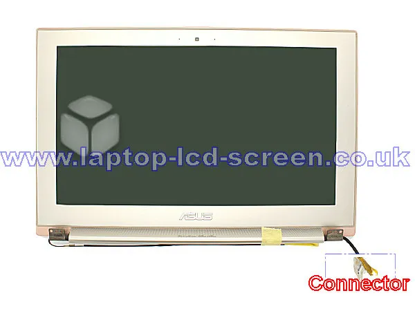 Asus Zenbook Ux21e (hd) Pink Replacement Screen Rear-view