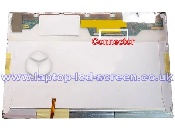 Dell Latitude E5400 (wx) LED Fila Replacement Screen Rear-view