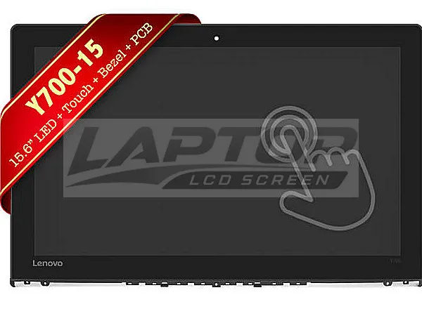 Ibm Lenovo Ideapad Y700 15isk 80nv005vcf Replacement Screen Rear-view