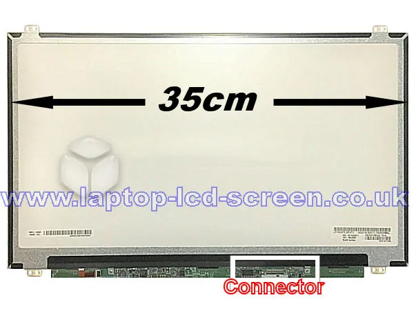 Ibm Lenovo Thinkpad E580 20ks001wms Replacement Screen Rear-view