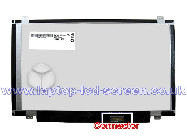 Ibm Lenovo Thinkpad T440 20b60077us Replacement Screen Rear-view