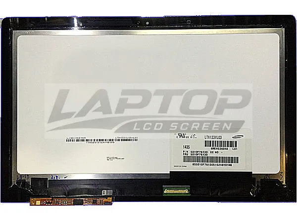 Ibm Lenovo Yoga 3 Pro 80he015duk Replacement Screen Rear-view