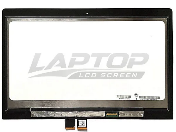 Ibm Lenovo Yoga 500 14isk 80r5008bmb Replacement Screen Rear-view