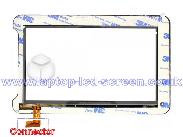 Medion Lifetab E7313 Digitizer ONLY Rear-view