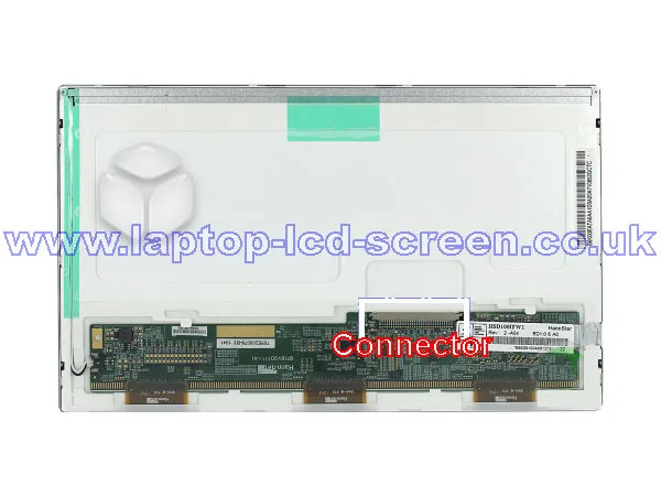 Microstar Msi Wind N011 Replacement Screen Rear-view