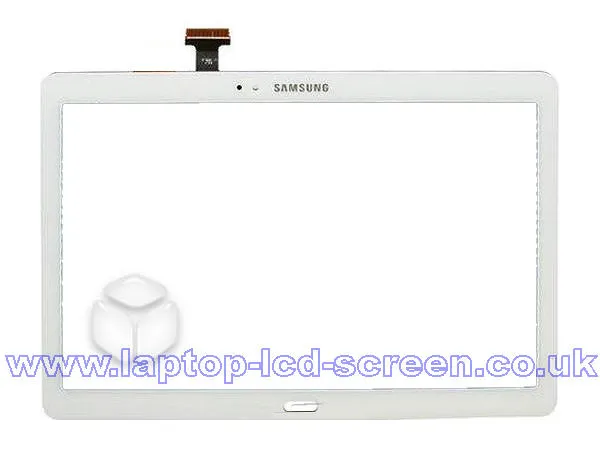 Samsung Galaxy Note 2014 Sm P601 Digitizer Only WHITE Rear-view