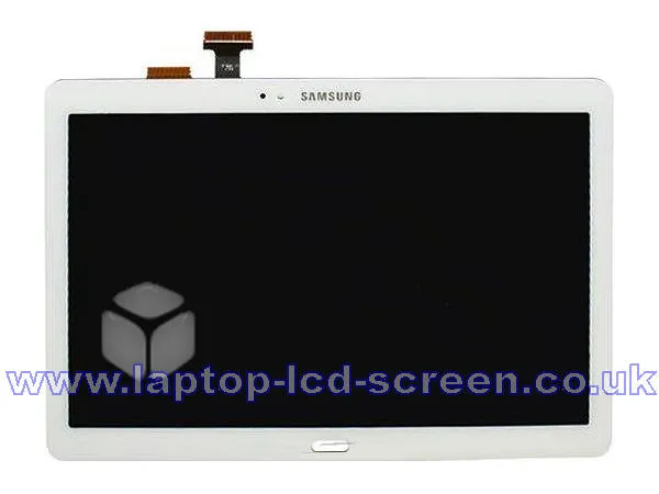 Samsung Galaxy Note 2014 Sm P605 Screen And Digitizer Assembly WHITE Rear-view