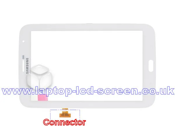 Samsung Galaxy Note 8 Gt N5100nkadbt Tablet Digitizer Only WHITE Rear-view