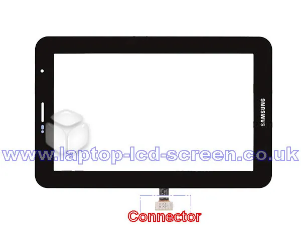 Samsung Galaxy Tab 2 P3113 Wifi Tablet Screen Digitizer BLACK Rear-view