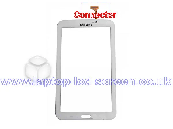Samsung Galaxy Tab 3 Kids Sm T2105gyaxar Tablet Digitizer Only WHITE Rear-view