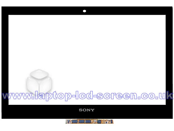 Sony Vaio Svp1321cpxb Digitizer ONLY Rear-view