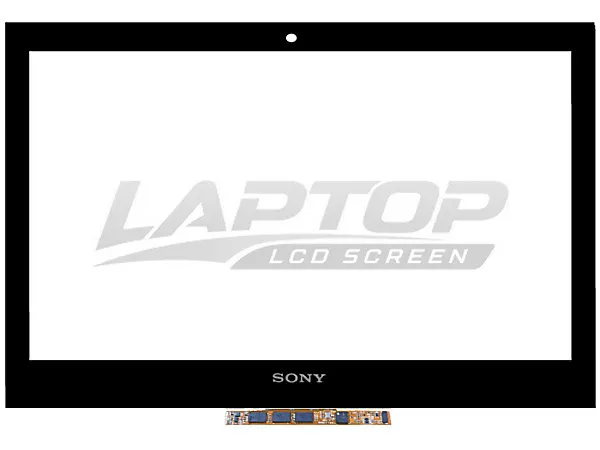 Sony Vaio Svp1321m9eb Digitizer ONLY Rear-view