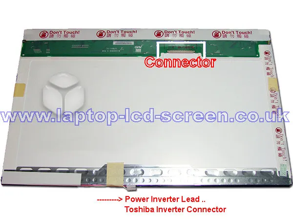 Toshiba Portege Ptsb0e 043007g3 Replacement Screen Rear-view