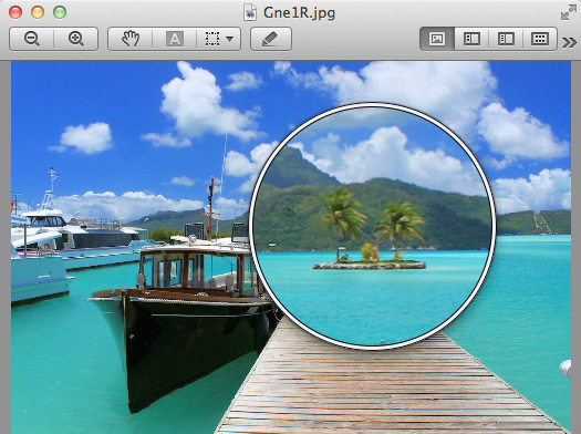 Screen magnifier