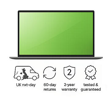 UK next-day, 60-day returns, 2-year warranty