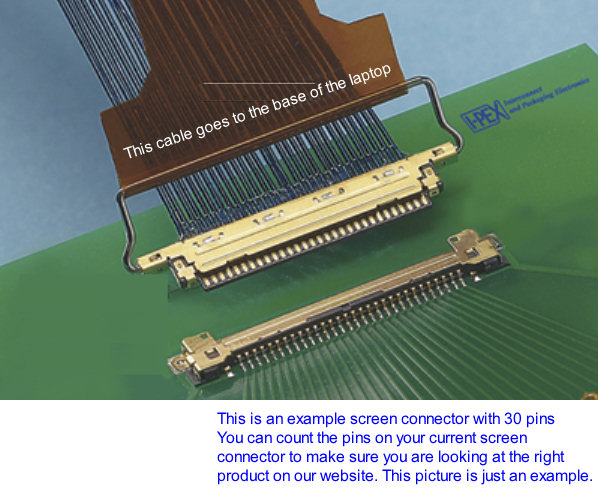 laptop to monitor screen connector