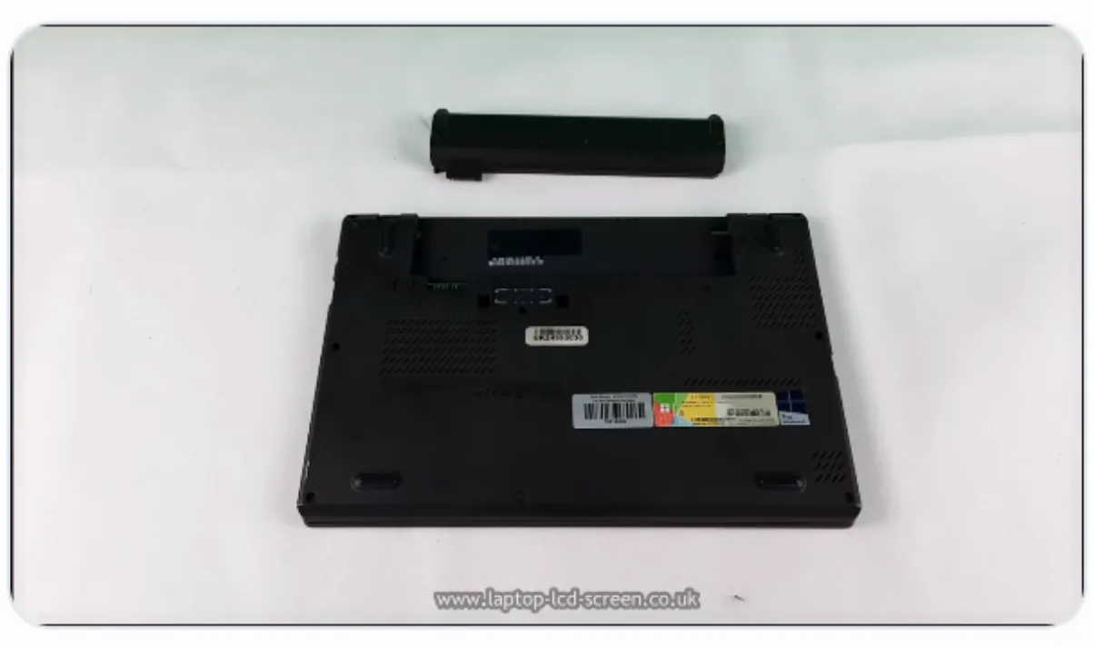laptop battery removal