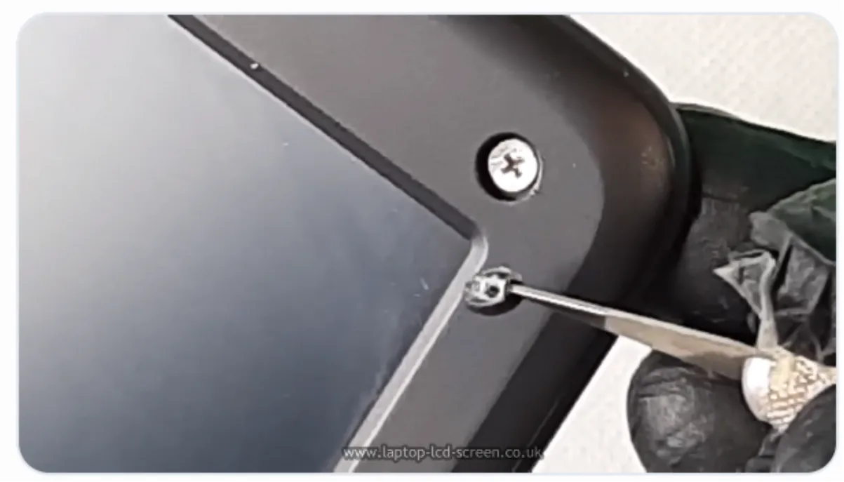 removing bezel screws