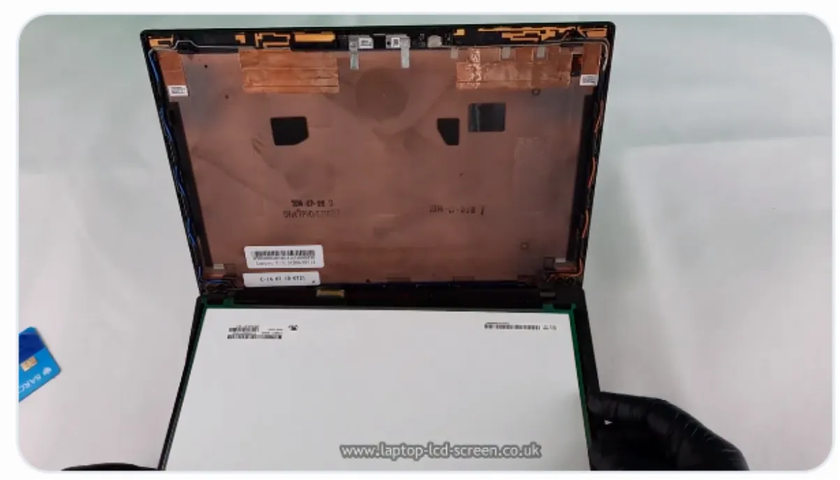 removing the LCD