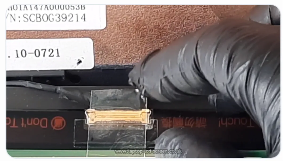 Remove cable tape