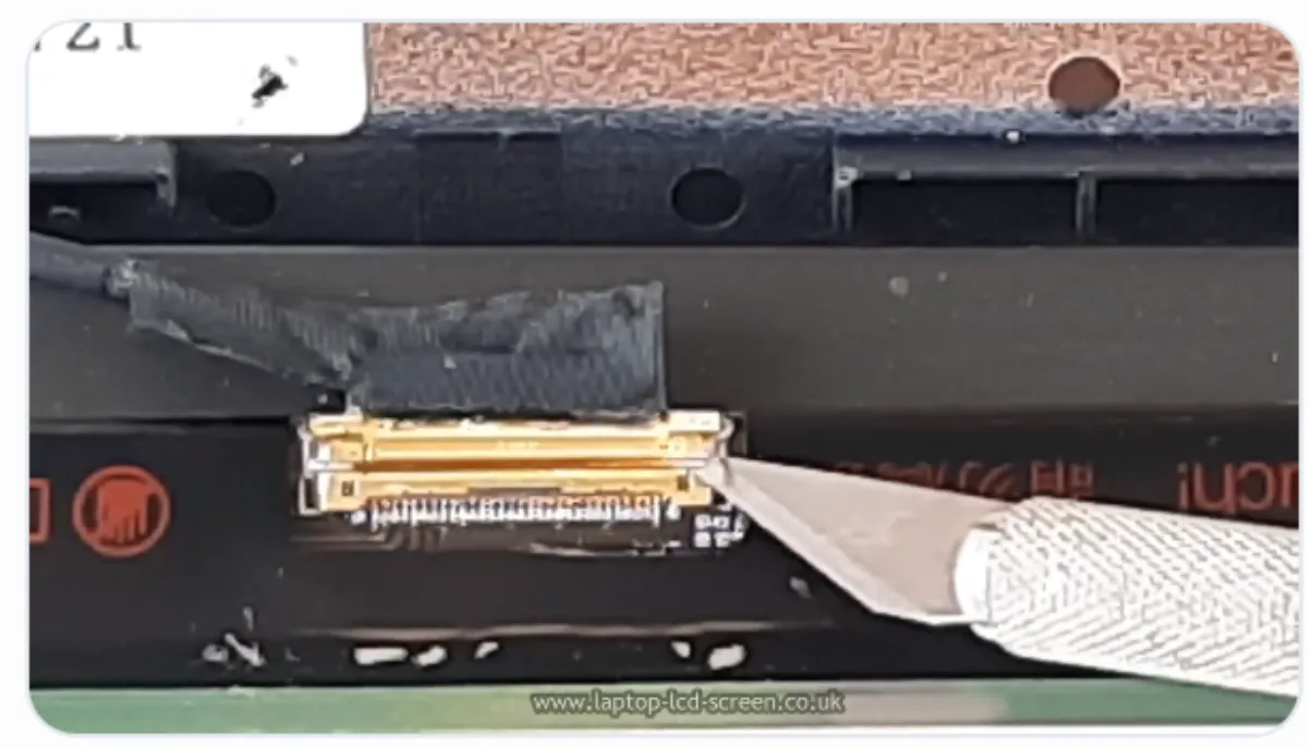 Release LCD cable